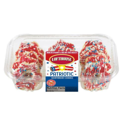 Lofthouse Patriotic Shortbread Cookies